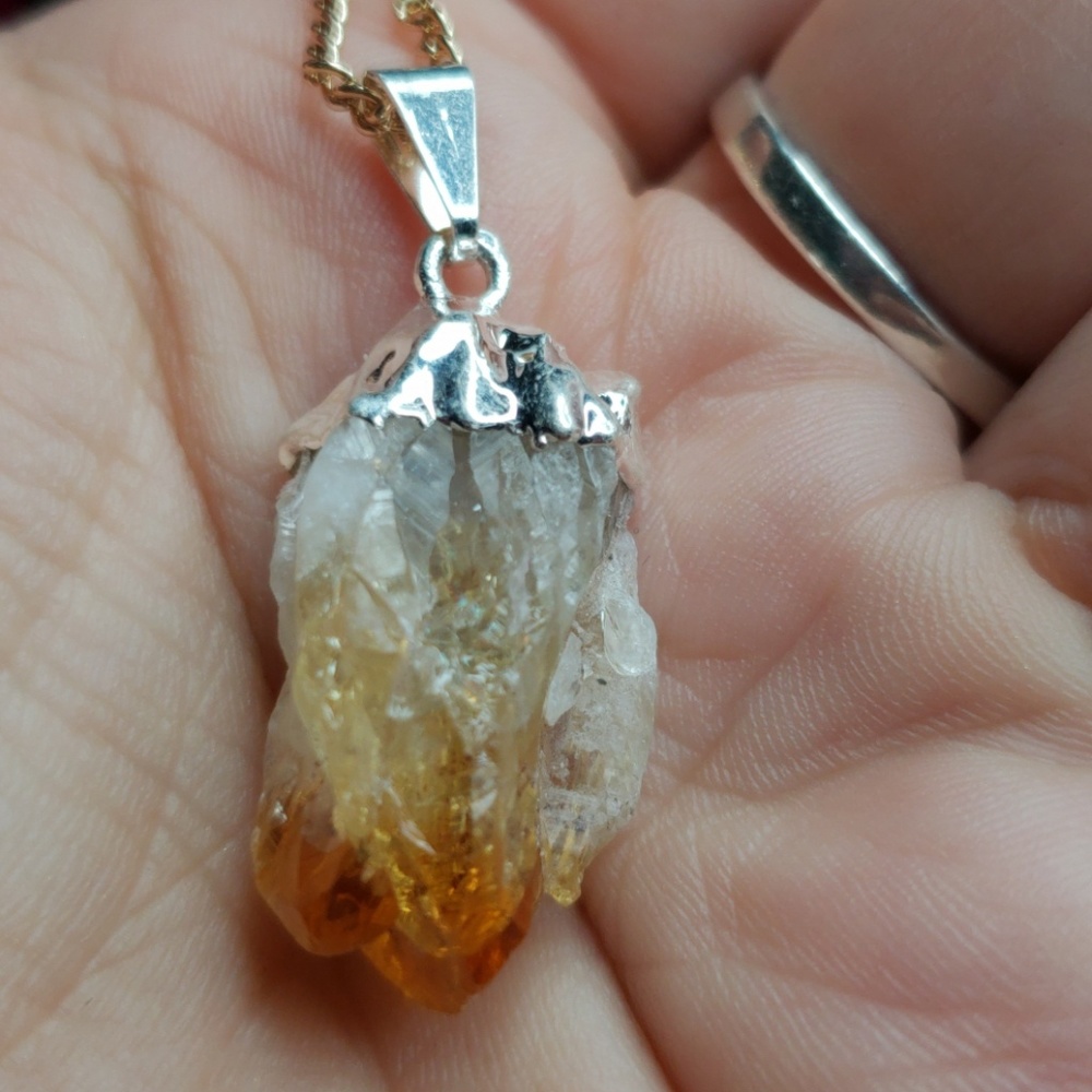 B2G1 FREE!! Rock Gem Necklace